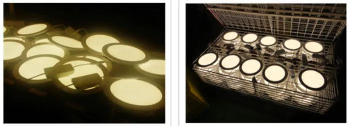 Discount oem square led panel light 60cm x 60cm