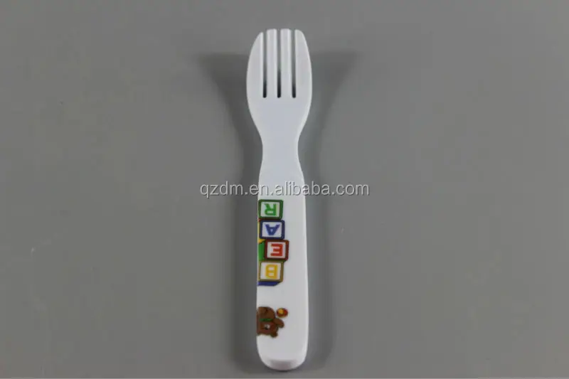 Kids Melamine Plastic Forks And Spoons