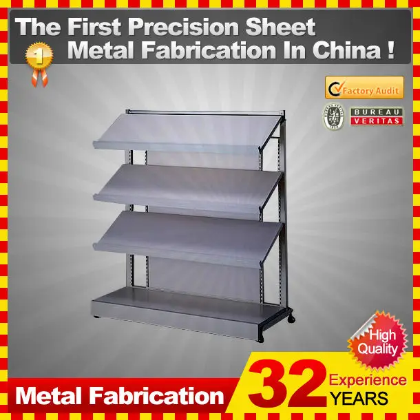 Kindle 2014 Professional Customized double-sides supermarket shelf