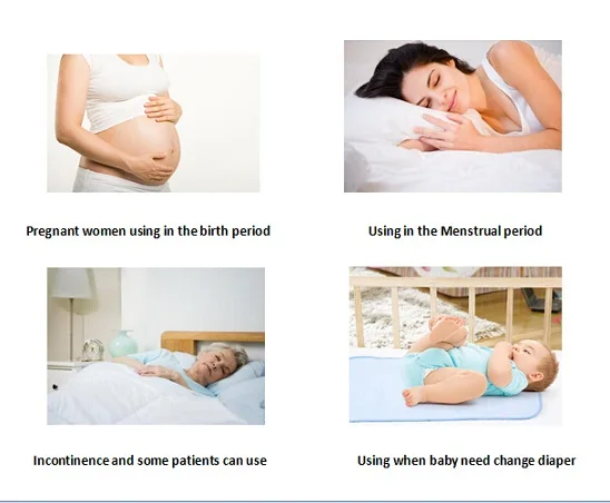 disposable Nursing pads/bed mats/under pads for babys