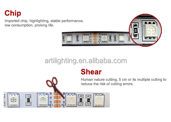 Hot sale factory price rgb led strip digital 220v led light