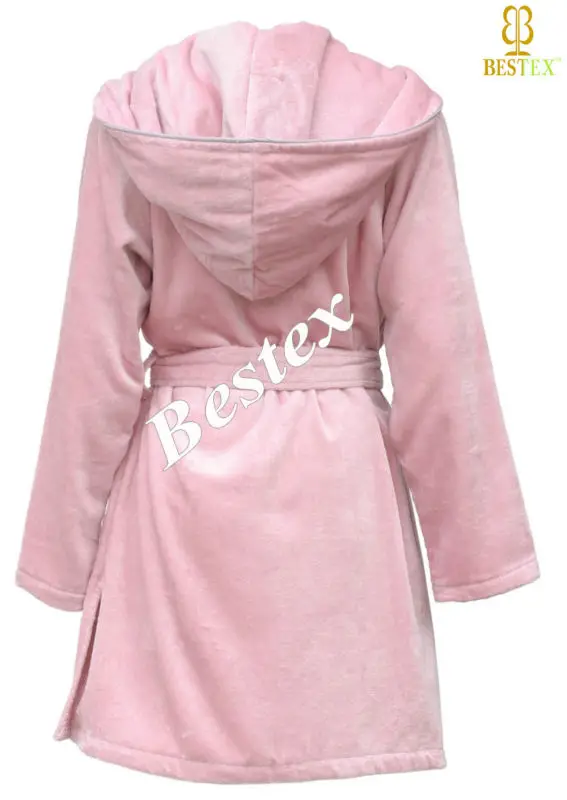 Wholesale Pink Short 100 Cotton Warm Mature Bath Robe For Women Buy Bath Robe For Women Sex