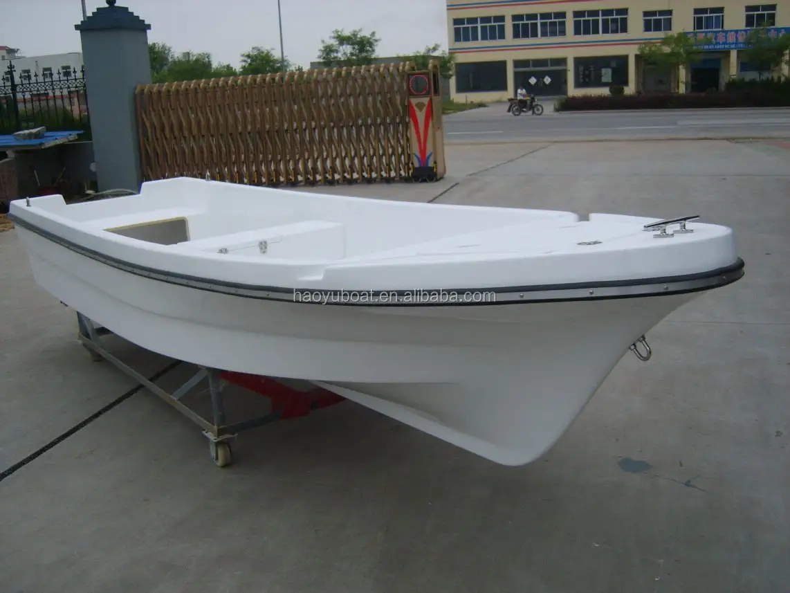 13.8ft/4.2m Double Hull Fiberglass Fishing Boat For Sale ...