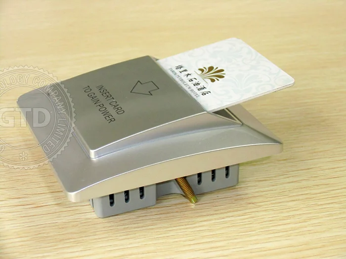 Hotel Room Key Card Power Switch, Customized Different Colors & Logo, View hotel room key card