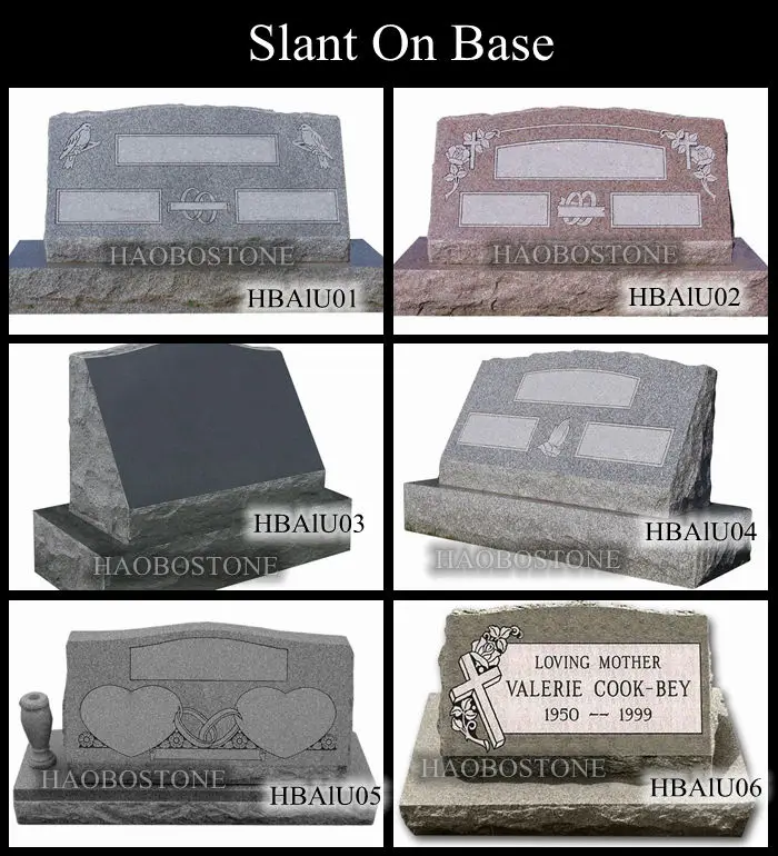 American Rose Pink Granite Companion Slant Gravestone Buy Companion