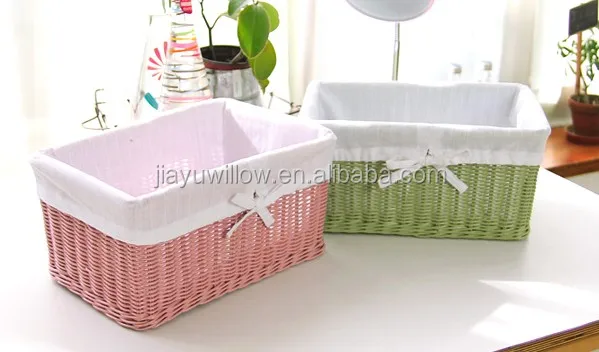heart shaped wicker basket large small hamper home gift storage