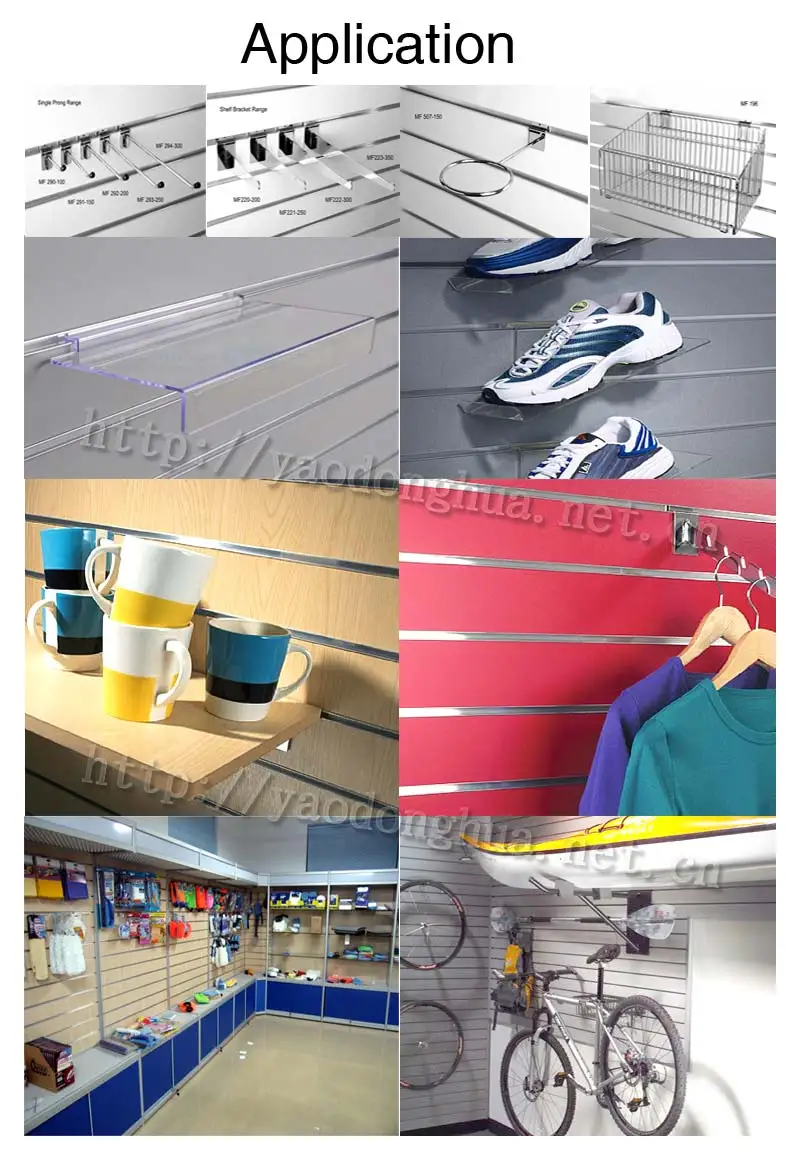 supermarket Single j slatwall wire hook 