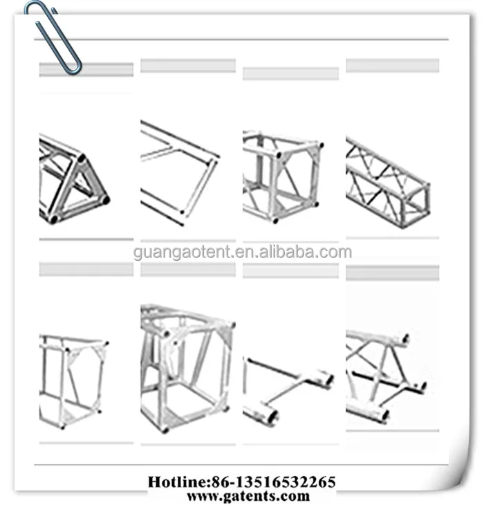China good supplier High-ranking event led truss
