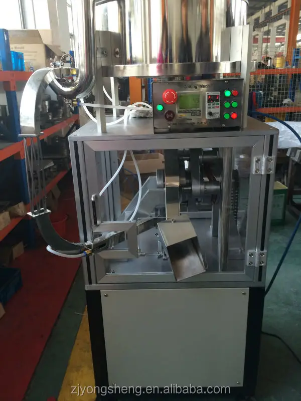 Full-Automatic High Speed Different Type Plastic Cap Slitting Machine for Cutting Caps