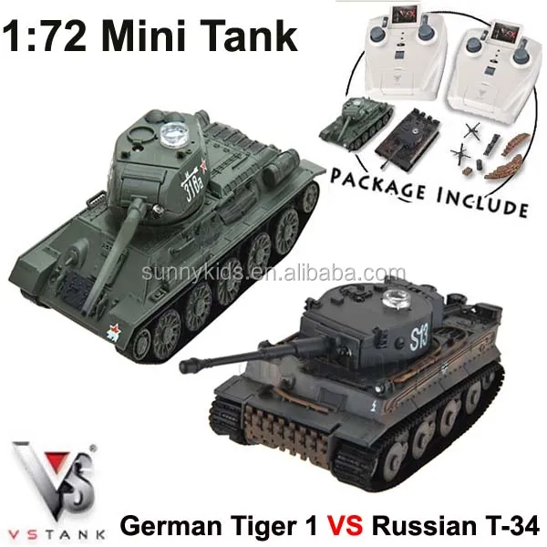 mini desktop rc battle tanks