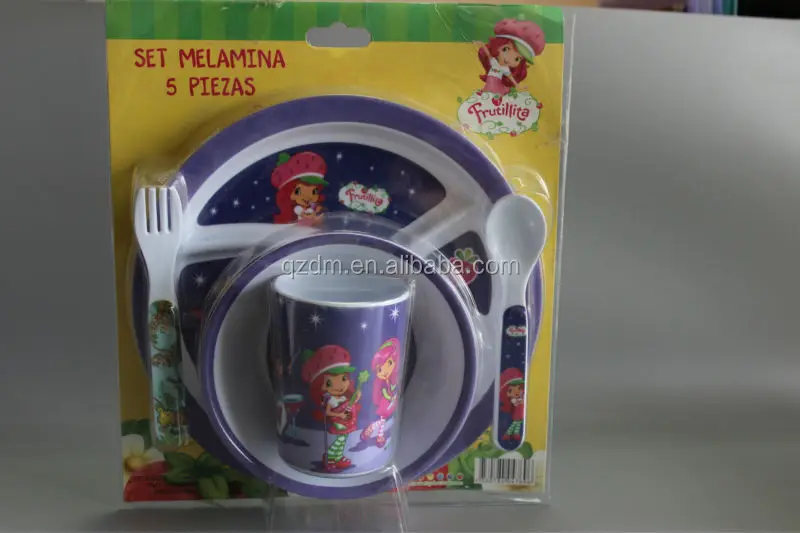 Melamine Kids Dinner Set/Plastic Melamine Dinnerware Set