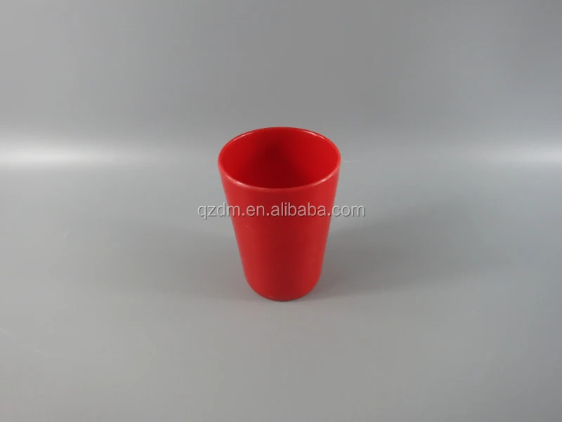 Red Melamine cup, 220ml Melamine cup