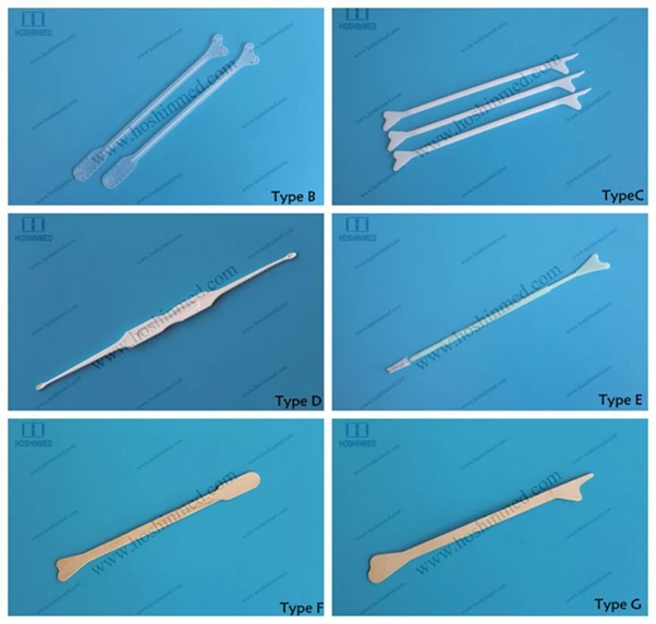 China Oem Disposable Plastic/wood Cervical Spatula/vaginal Smear Buy Plastic/wood Cervical