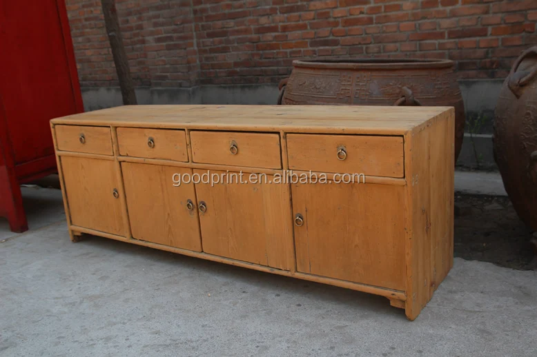 Rustic wood furniture/reclaime wood TV cabinet