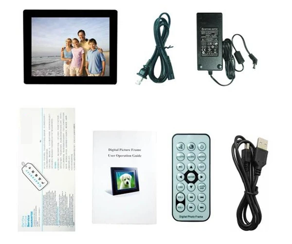 SH1212DPF lcd led high resolution digital picture viewer