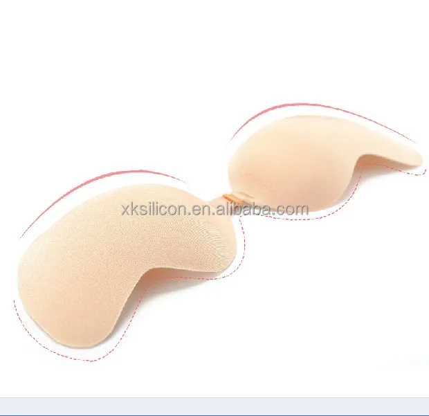 big breast silicon boobs bra, cloth invisible silicone free bra