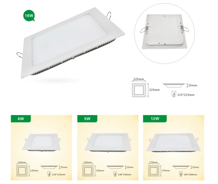 CSA ULC SAA approved good quality led suspended ceiling lighting panel