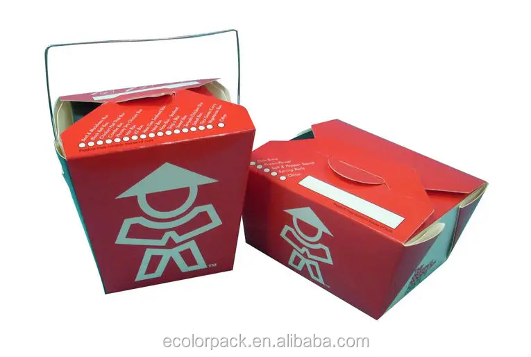 hot sale custom black round paper meal box
