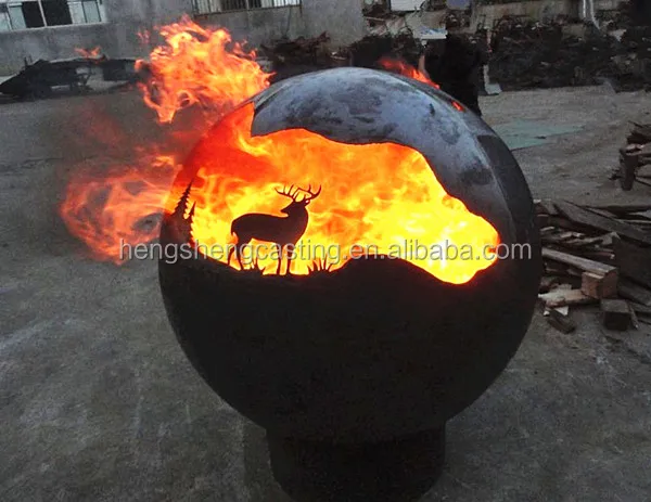 High Quality Decorative Outdoor Fire Pit Globe Buy Fire Pit