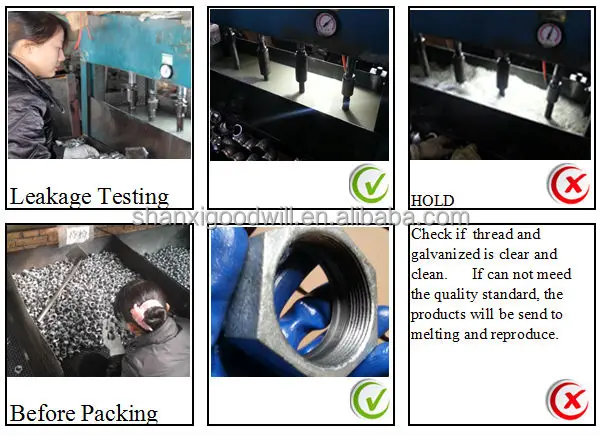 galvanized malleable iorn pipe fitting