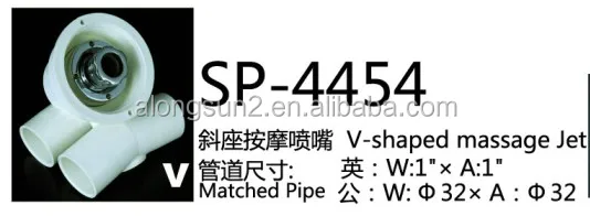 SP-4407D hydromassage jet hydrotherapy spa jet