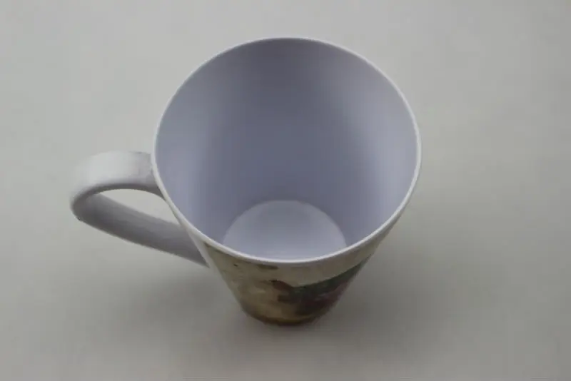 Melamine cup with handle