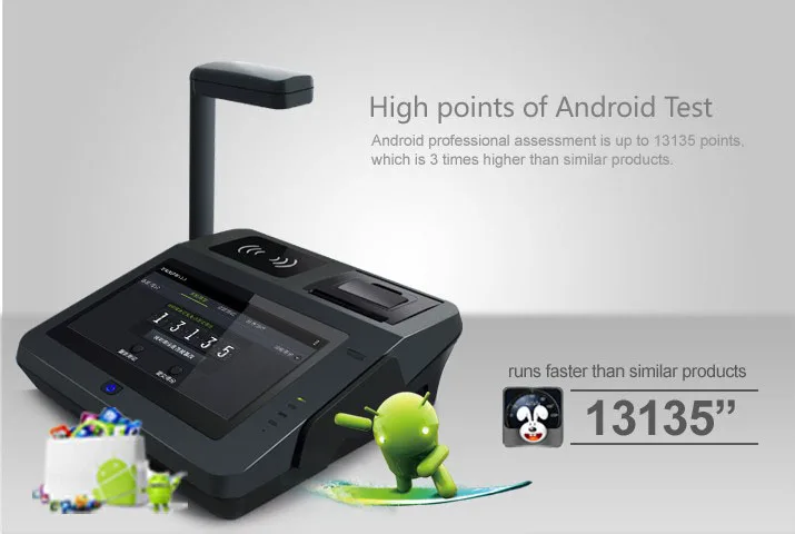Jepower JP762A Android All in one Pos Terminal with EMV support Magcard/IC Card