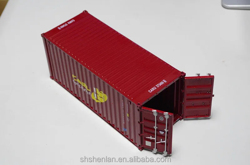 20ft Metal Scale Cargo Shipping Container Models In Scale 130 With