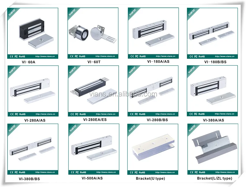 Magnetic Lock For Single Or Double Open Glass Doors View Magnetic