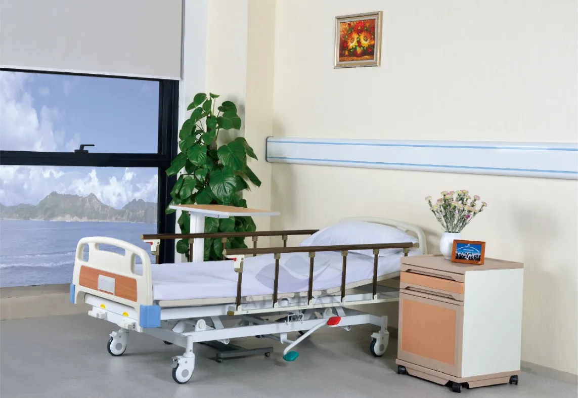 hydraulic hospital bed