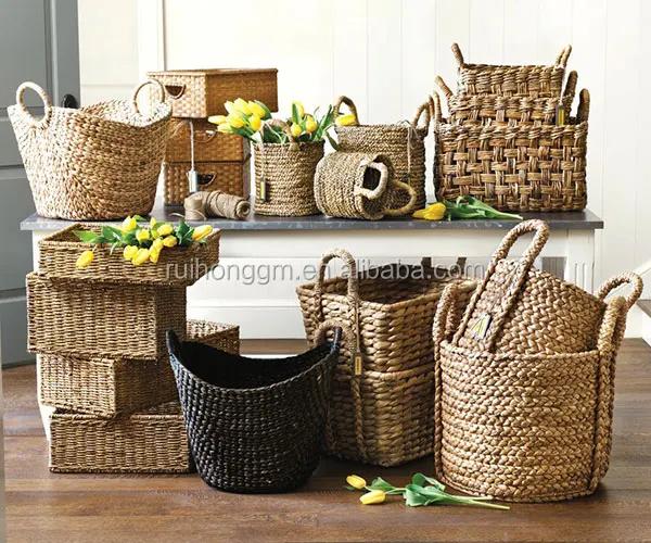 high quality wholesale large wicker step basket or willow house