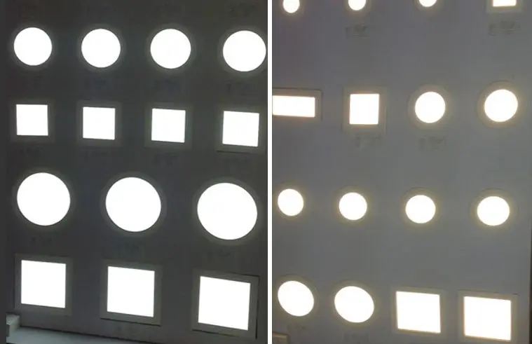 The most popular square 12mm led panel lights