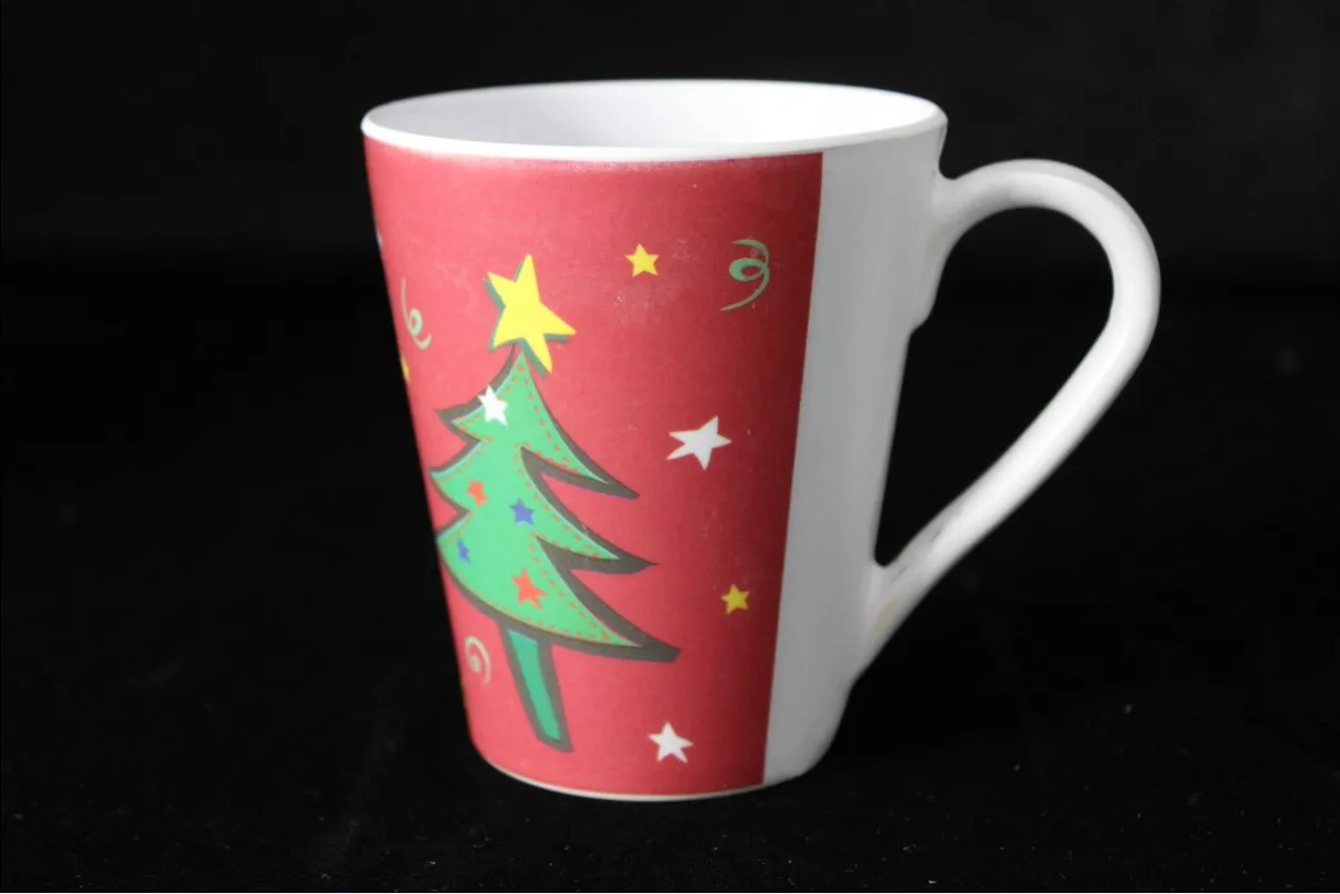 Melamine mug with handle