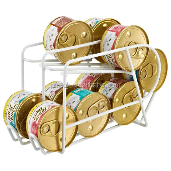 Kitchen Soup Can Food Rack Chrome Holder Storage Pantry Organizer Buy Canned Food