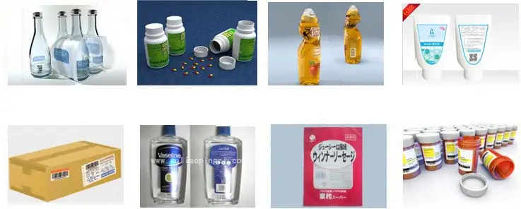 JHBD Series Automatic bottle labeling machine on front and back sides