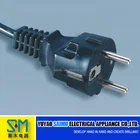 AC power cord 2 pin round pin european standard universal travel power adapter plug for sale
