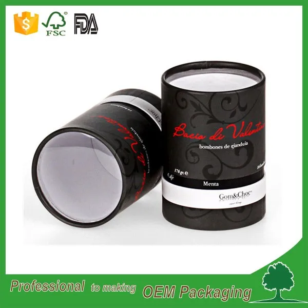 2016 wholesale manufacturer rigid cardboard gift paper round box