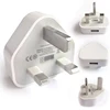 True CE Certified UK 3Pin USB AC Mains Power Wall Charger Plug Adapter