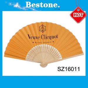 sale popular gift custom printed folding hand fan for wedding