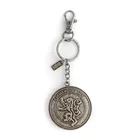 Custom round shaped keychain with loin