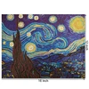5D DIY Diamond Painting Full Drill Van Gogh Abstract Oil Painting Rhinestone Embroidery for Home Decoration