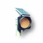 Long Lasting Solar Traffic Light,Traffic Solar Smart Yellow Flashing Light