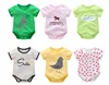 Wholesale New Born Baby Clothing Baby Toddler Clothing Organic Cotton Plain Baby Romper
