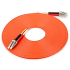 China OEM 10M LC to LC FTTH MultiMode Duplex Telecom Fibra Optica Pigtail Cable UPC Fiber Jumper Patch Cord