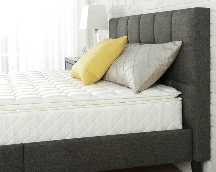 America cal king size gel memory foam spring mattress with 12 inch bamboo cover - Jozy Mattress | Jozy.net