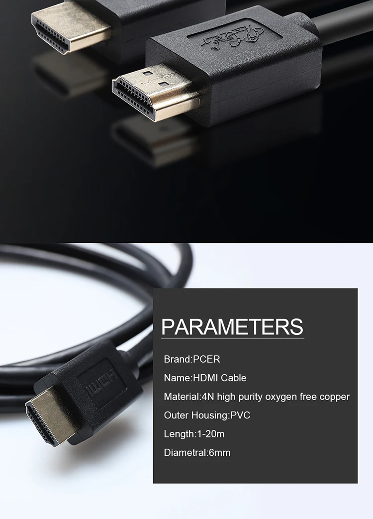 High Speed Gold Plated HDMI Cable 4K HD 1080P HDTV Cable for HDMI - ANKUX.COM