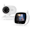 3.5 inch LCD baby camera baby monitor Temperature audio smart baby monitor
