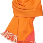 BLUE PHOENIX super soft double side cashmere thick warm scarf ladies