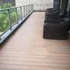 outdoor balcony waterproof wpc wood plastic material boat deck floor end covering boards floating dock