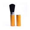 2019 High Quality Custom Female Copper Makeup Retractable Blush Brush Factory Price Cosmetic Brush